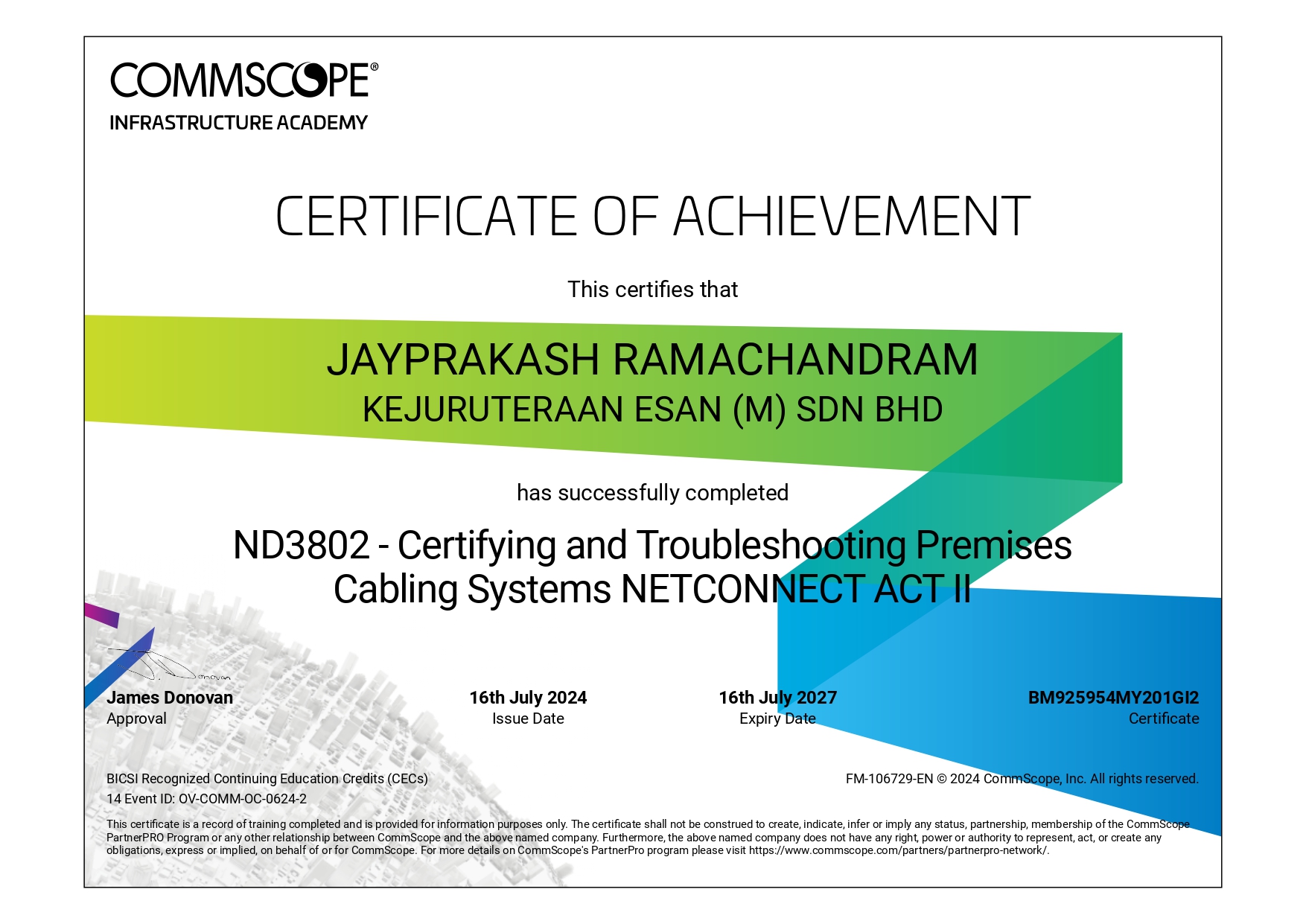 Certification 8